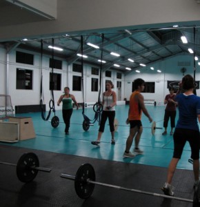 CrossFit WOD: Deadlifts, Ring Dips