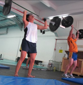 Morning CrossFit WOD!
